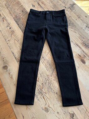 Jigsaw of London Solid Black Skinny Jeans